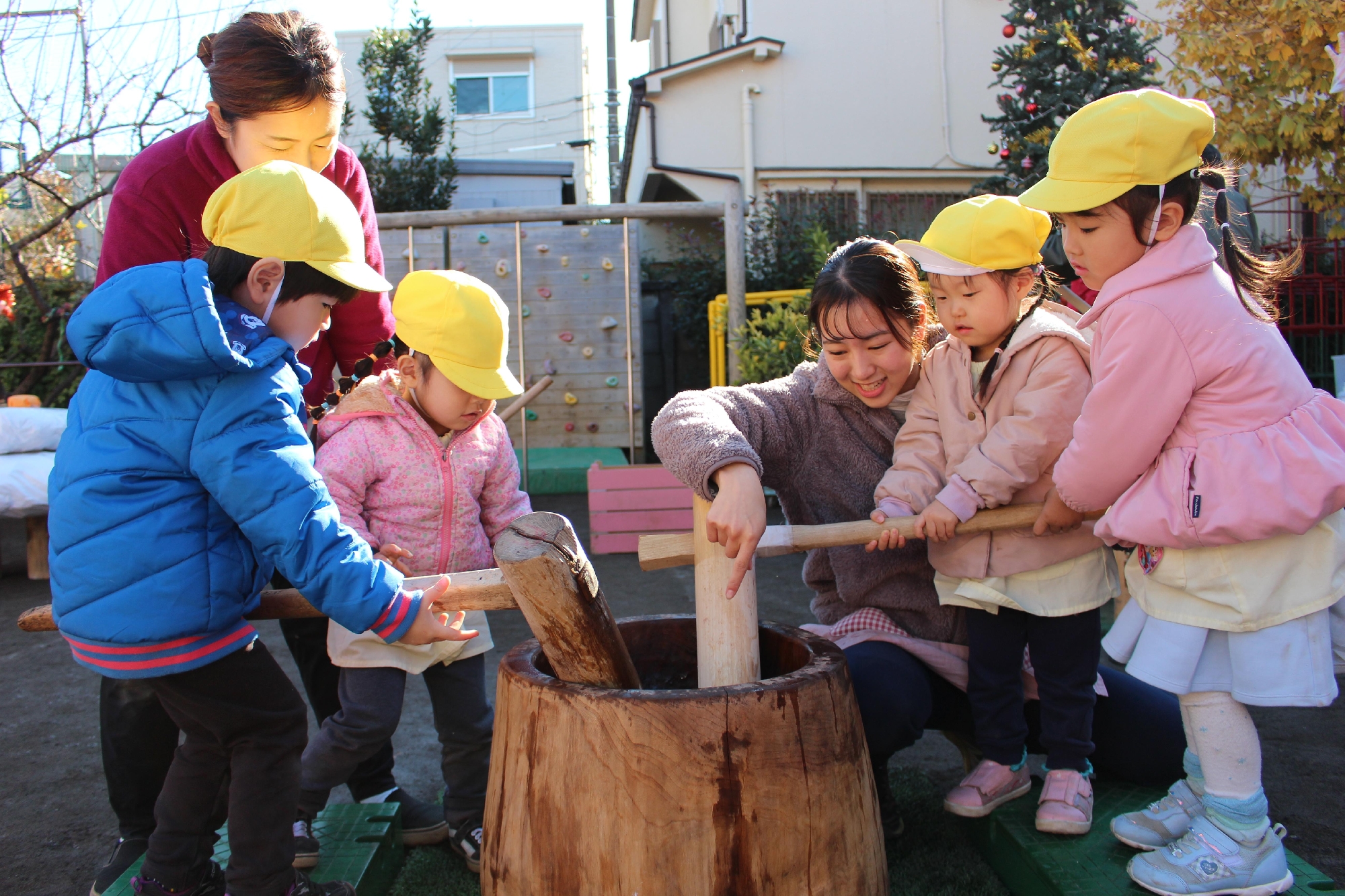 新年お餅つき大会